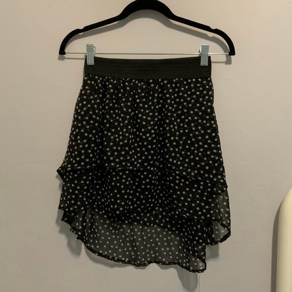 Polka dot skirt Women's size Small